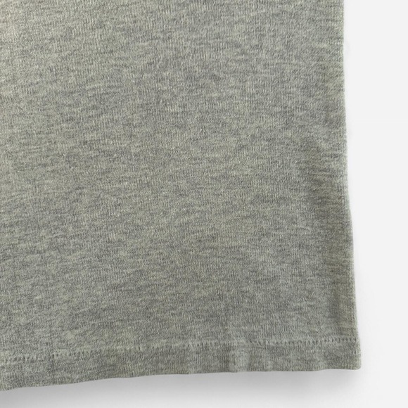 Vintage 1950s Champion Gray Polo with Red Flock Print Graphic - Picture 7 of 7